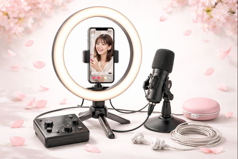 無料プレゼント配信機材セット